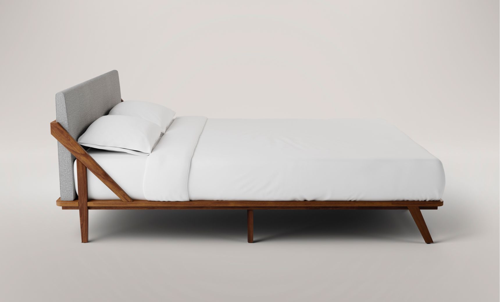 The Endy Solid Wood Bed